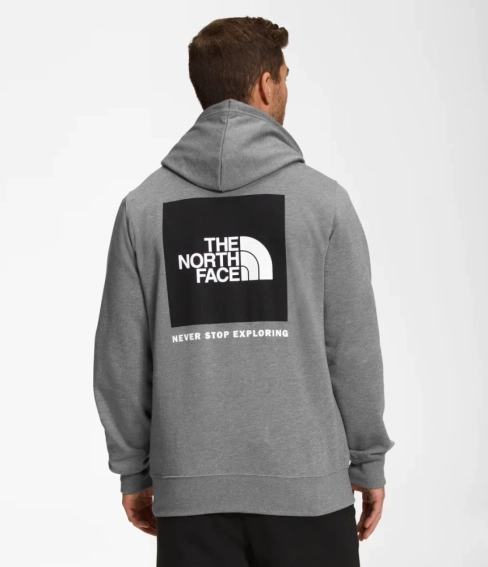 Худі чоловіче The North Face Box Nse Long-Sleeve Pullover Heathered NF0A7UNSGVD фото 2 — інтернет-магазин Tapok