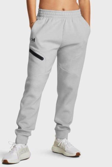 Брюки женские Under Armour Unstoppable Flc Fz (1379846-011) фото 1 — интернет-магазин Tapok