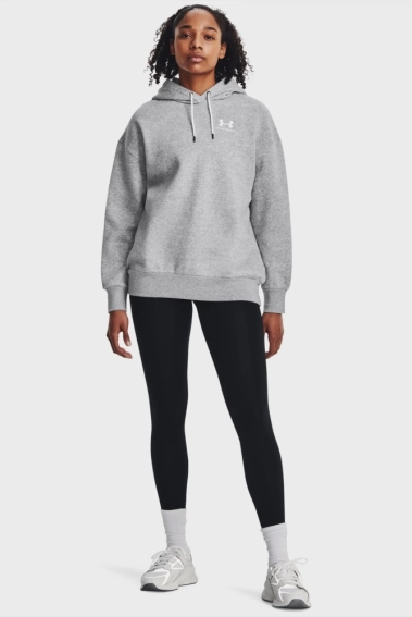 Кофта женские Under Armour Essential Flc Os (1379495-012) фото 2 — интернет-магазин Tapok