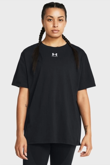 Футболка женская Under Armour Campus Oversize (1387193-001) фото 1 — интернет-магазин Tapok