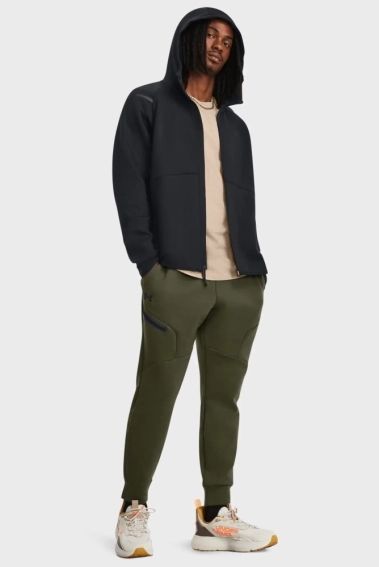 Кофта мужская Under Armour Unstoppable Flc Fz (1379806-001) фото 2 — интернет-магазин Tapok