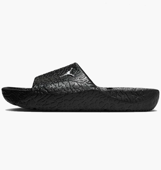 Тапочки чоловічі Air Jordan Franchise Shower Slides Black HQ2163-001 фото 1 — інтернет-магазин Tapok