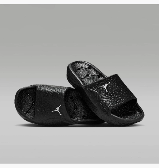 Тапочки чоловічі Air Jordan Franchise Shower Slides Black HQ2163-001 фото 2 — інтернет-магазин Tapok