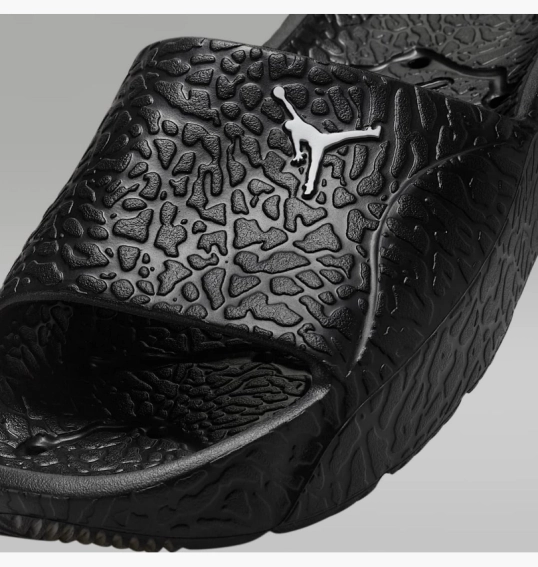Тапочки чоловічі Air Jordan Franchise Shower Slides Black HQ2163-001 фото 6 — інтернет-магазин Tapok