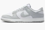 Кроссовки мужские Nike Dunk Low Retro White/Grey HF5441-105 Фото 1