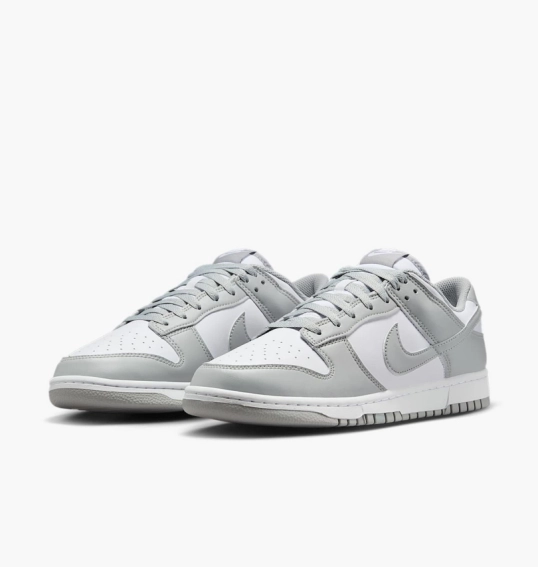 Кроссовки мужские Nike Dunk Low Retro White/Grey HF5441-105 фото 5 — интернет-магазин Tapok