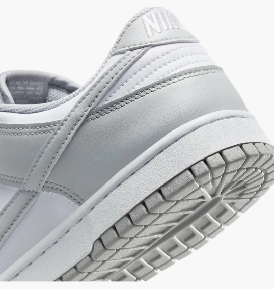 Кроссовки мужские Nike Dunk Low Retro White/Grey HF5441-105 фото 8 — интернет-магазин Tapok