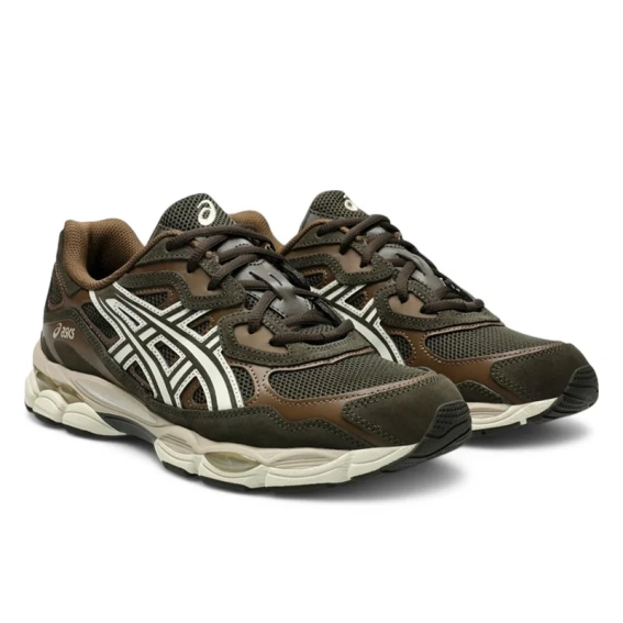 Кросівки чоловічі Asics Gel-Nyc Black Coffee Brown/Olive 1203A663-200 41.5 1203A663-200 фото 2 — інтернет-магазин Tapok