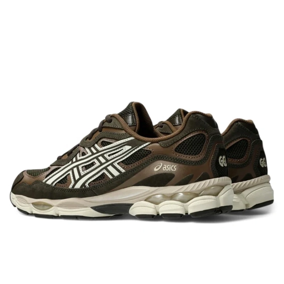 Кросівки чоловічі Asics Gel-Nyc Black Coffee Brown/Olive 1203A663-200 41.5 1203A663-200 фото 3 — інтернет-магазин Tapok