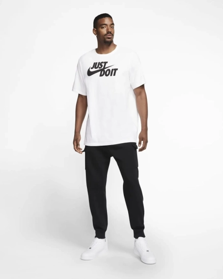 Футболка мужская Nike Just Do It White DX1989-100 фото 4 — интернет-магазин Tapok