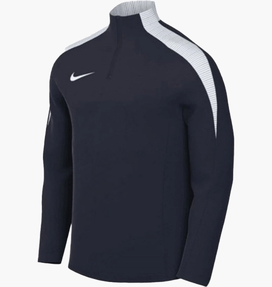 Кофта мужская Nike Strike 24 Drill Top Black FD7569-455 фото 1 — интернет-магазин Tapok