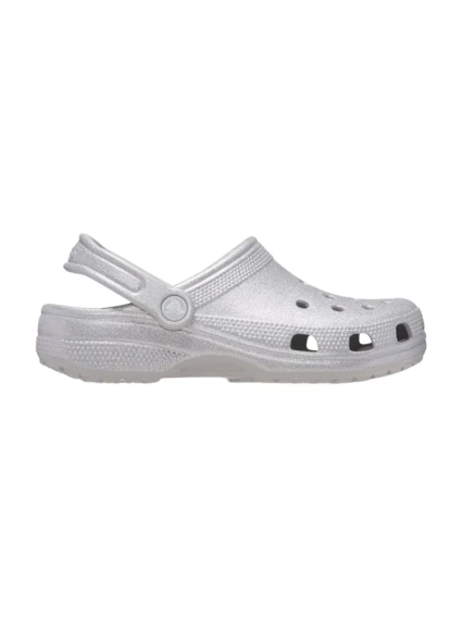 Крокси Crocs Classic Glitter Clog SilGlt 205942-0IC фото 1 — інтернет-магазин Tapok