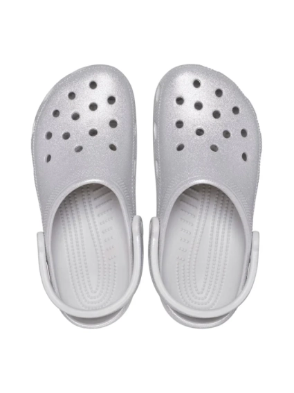 Крокси Crocs Classic Glitter Clog SilGlt 205942-0IC фото 4 — інтернет-магазин Tapok