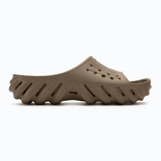 Кроксы Crocs Echo Slide Brown 208170-2G9 фото 2 — интернет-магазин Tapok