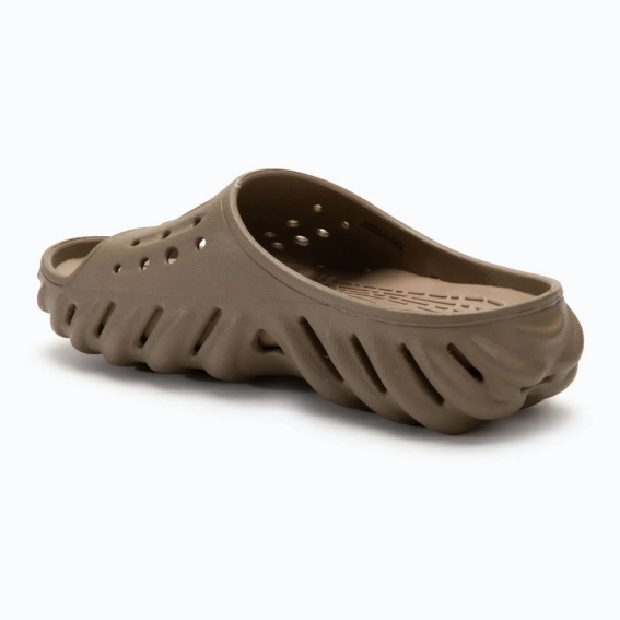 Кроксы Crocs Echo Slide Brown 208170-2G9 фото 3 — интернет-магазин Tapok