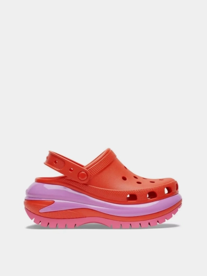 Кроксы Crocs Mega Crush Clog Pink/Violet 207988-84J фото 1 — интернет-магазин Tapok