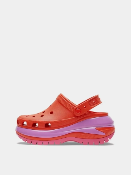 Кроксы Crocs Mega Crush Clog Pink/Violet 207988-84J фото 3 — интернет-магазин Tapok