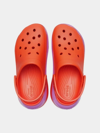 Кроксы Crocs Mega Crush Clog Pink/Violet 207988-84J фото 4 — интернет-магазин Tapok