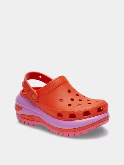 Кроксы Crocs Mega Crush Clog Pink/Violet 207988-84J фото 6 — интернет-магазин Tapok
