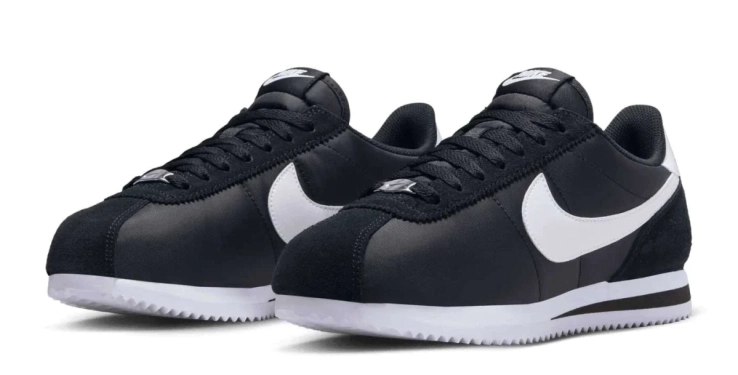 Кросівки Nike Cortez Black/White Nylon DZ2795 001 фото 2 — інтернет-магазин Tapok