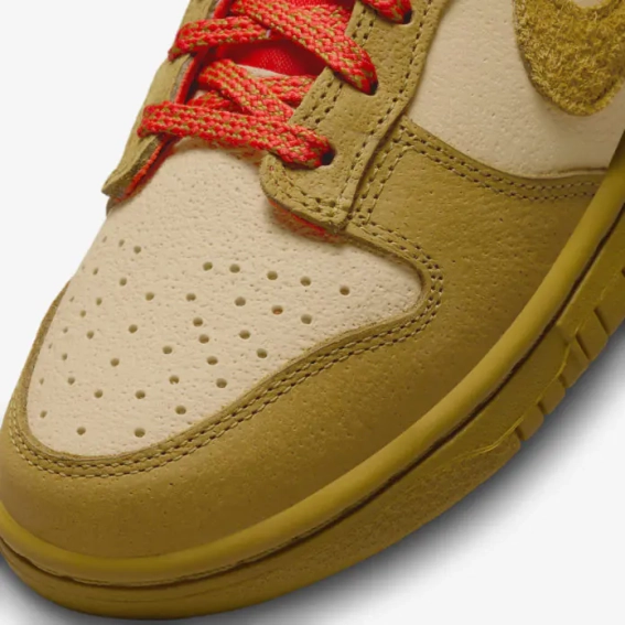 Кроссовки Nike Dunk Low Sesame Bronzine-Picante Red FQ8897 252 фото 7 — интернет-магазин Tapok