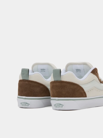 Кросівки Vans Knu Skool Brown/White/Green VN0009QCBLU1 фото 3 — інтернет-магазин Tapok