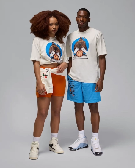 Футболка Jordan Artist Series By Darien Birks Tee HF5472-133 фото 6 — интернет-магазин Tapok