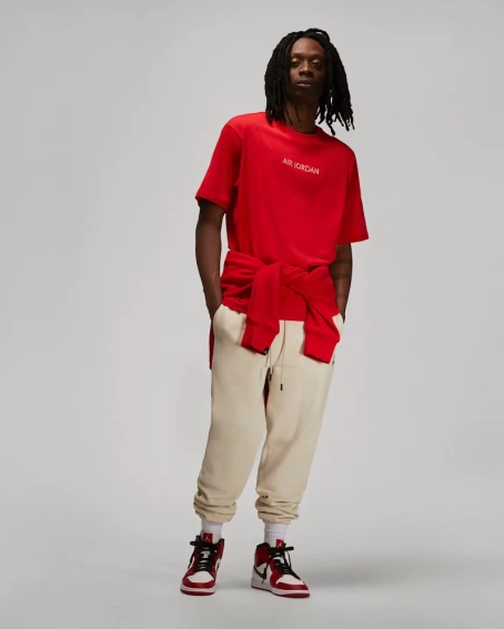 Футболка Jordan Tee Wordmark Red DO6098-612 фото 5 — интернет-магазин Tapok
