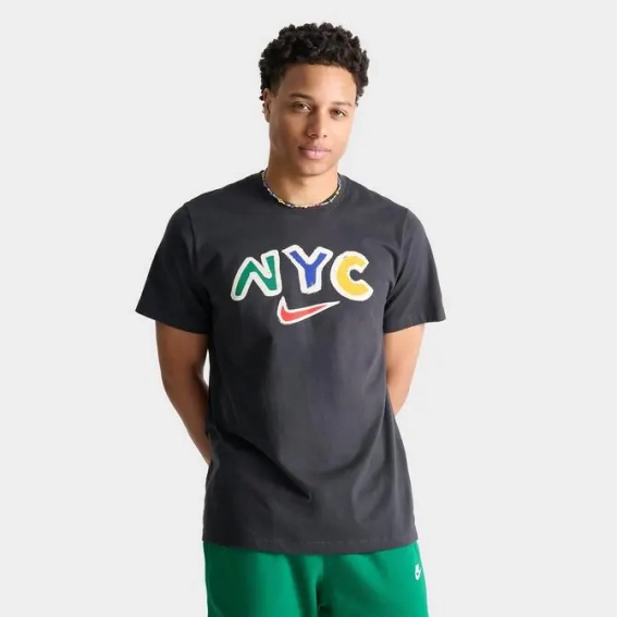 Футболка Nike Sportswear NYC Hyperlocal T-Shirt Black HQ1639-045 фото 1 — интернет-магазин Tapok