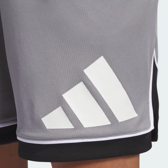 Шорти Adidas Basketball Shorts Grey 7 inc JN4730 фото 5 — інтернет-магазин Tapok