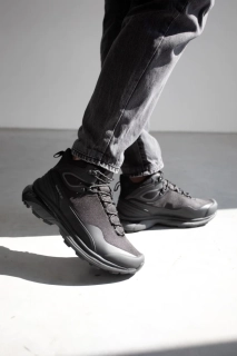 Термокроссовки мужские влагостойкие 592717 Черные