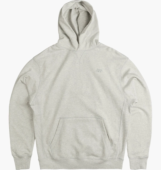 Худые мужские New Balance Athletics French Terry Hoodie Grey MT41534AHH фото 1 — интернет-магазин Tapok