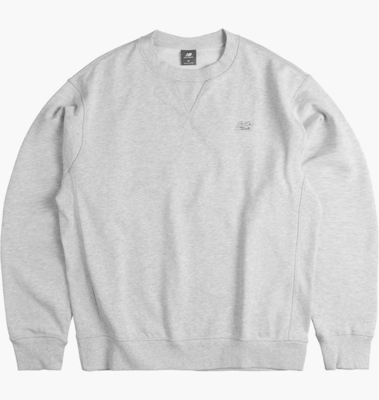 Свитшот мужской New Balance Athletics French Terry Crewneck Grey MT41506AHH фото 1 — интернет-магазин Tapok