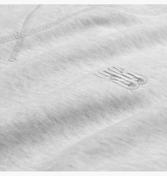 Свитшот мужской New Balance Athletics French Terry Crewneck Grey MT41506AHH фото 5 — интернет-магазин Tapok