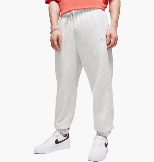 Брюки мужские New Balance Athletics French Terry Jogger White MP41508AHH фото 1 — интернет-магазин Tapok