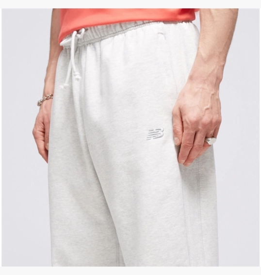 Брюки мужские New Balance Athletics French Terry Jogger White MP41508AHH фото 5 — интернет-магазин Tapok