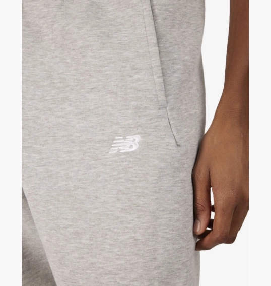 Брюки мужские New Balance Brushed Back Small Logo Joggers Grey MP41503AG фото 4 — интернет-магазин Tapok