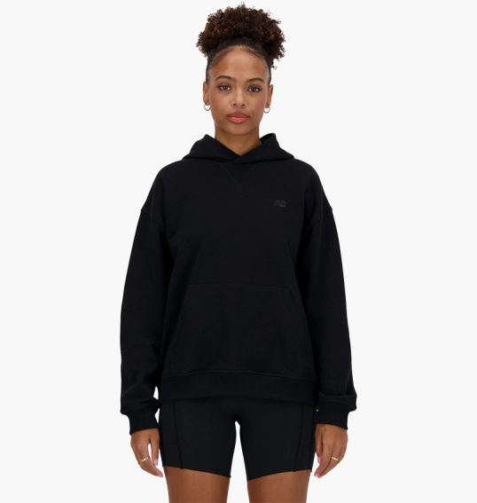 Худые женское New Balance Hoodie Black WT41537BK фото 1 — интернет-магазин Tapok