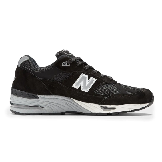 Кроссовки NEW BALANCE 991 BLACK SILVER M991EKS фото 1 — интернет-магазин Tapok