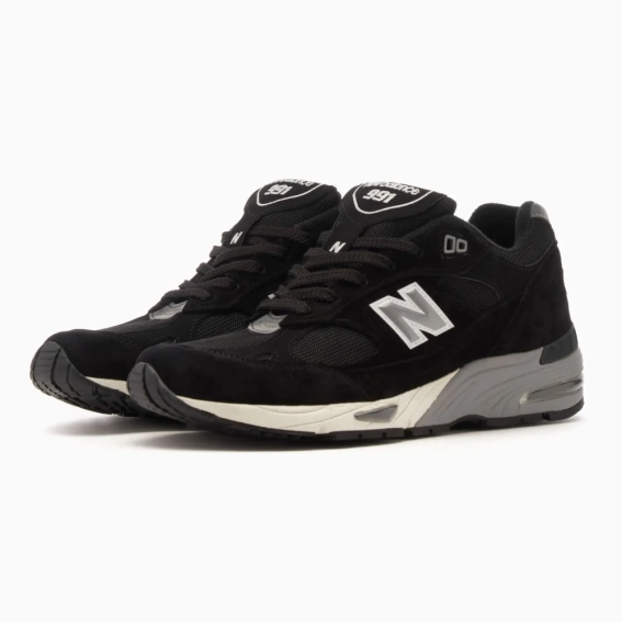 Кроссовки NEW BALANCE 991 BLACK SILVER M991EKS фото 3 — интернет-магазин Tapok