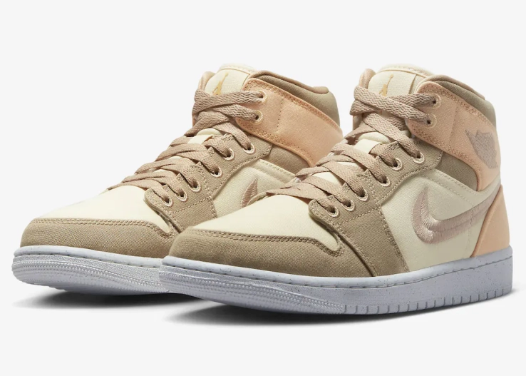 Кросівки W Nike Air Jordan 1 Mid SE DV0427-102 фото 1 — інтернет-магазин Tapok