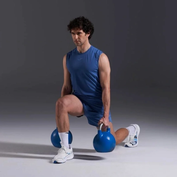 Майка Joma INDOOR GYM синя 103465.745 103465.745 фото 2 — інтернет-магазин Tapok