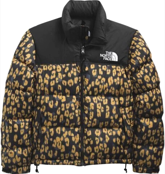Пуховик The North Face Print Nuptse NF0A5IXK-28A фото 2 — интернет-магазин Tapok
