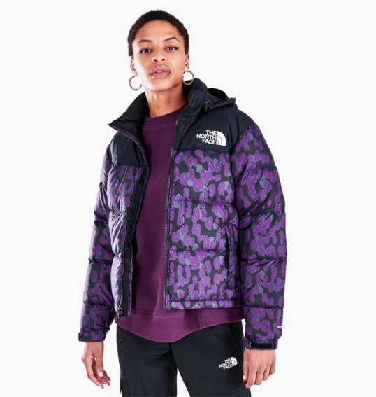 Пуховик The North Face Print Nuptse NF0A5IXK-501 фото 1 — интернет-магазин Tapok