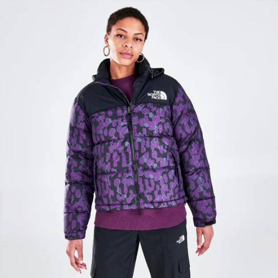 Пуховик The North Face Print Nuptse NF0A5IXK-501 фото 3 — интернет-магазин Tapok
