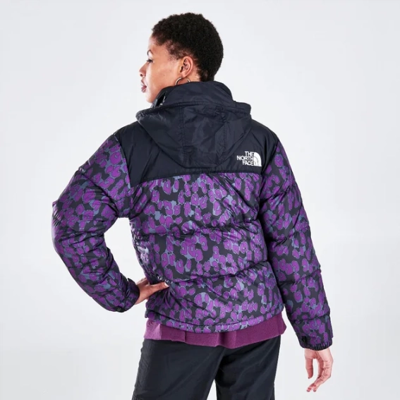 Пуховик The North Face Print Nuptse NF0A5IXK-501 фото 4 — интернет-магазин Tapok