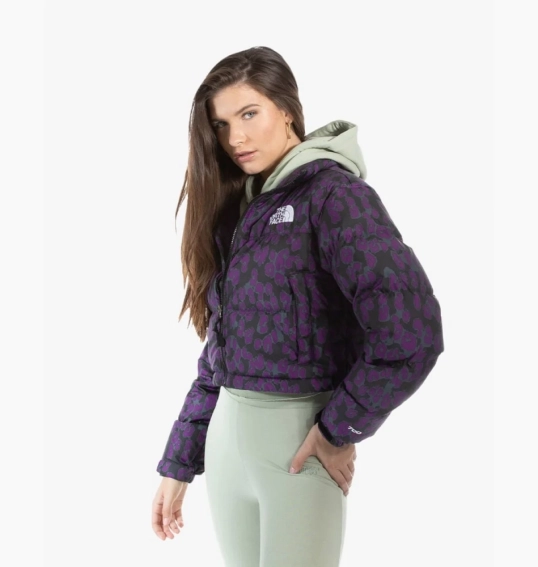 ПуховикThe North Face Print Nuptse Short NF0A5IXT-29J фото 2 — інтернет-магазин Tapok