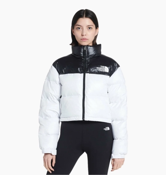 ПуховикThe North Face Print Nuptse Short NF0A5GGE-LA9 фото 1 — интернет-магазин Tapok