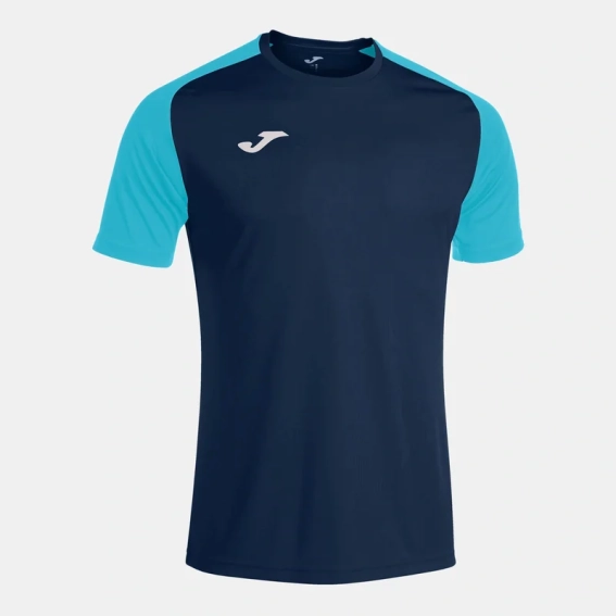 Футболка Joma ACADEMY IV темно-сине-бирюзовая 101968.342 101968.342 фото 1 — интернет-магазин Tapok