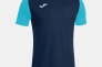 Футболка Joma ACADEMY IV темно-сине-бирюзовая 101968.342 101968.342 Фото 1